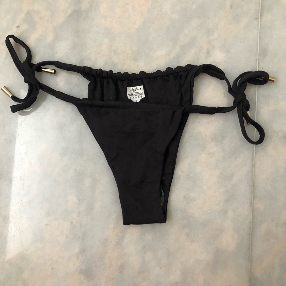 Aquarella Black Bikini Bottom
